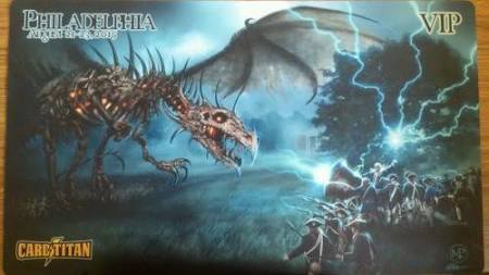 Eternal Weekend Ben Franklin Playmat
